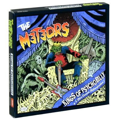 The Meteors Kings Of Psychobilly A 5 Disc Career Retrospective (5 CD) Формат: 5 Audio CD (Box Set) Дистрибьюторы: Cherry Red Records, Anagram Records, Концерн "Группа Союз" инфо 3802j.