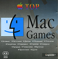 Top Mac Games 2 CD-ROM, 2006 г Издатель: Новый Диск; Разработчик: Legando пластиковый Jewel case Что делать, если программа не запускается? инфо 5573j.