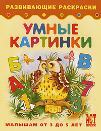 Загадочные картинки Книжка-раскраска для малышей от 3 до 5 лет Серия: Развивающие раскраски инфо 8131j.
