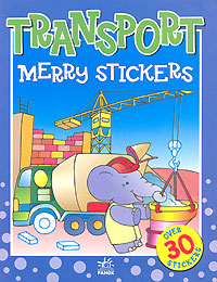 Transport: Merry Stickers Издательство: Ранок, 2007 г Мягкая обложка, 12 стр Формат: 84x108/16 (~205х290 мм) инфо 6084n.